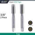 Hss Hand Tap Set Imperial G 3/8" Pouched