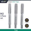 Hand Tap Set In Pouch M2 Hss 0.5mm Pitch