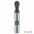 MAYKESTAG ALUNIT HSS-Co8 slot end mill with radius 8mm short series