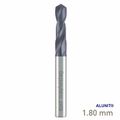 MAYKESTAG Solid Carbide Stub Drill 1.8mm Short Series DIN 6539 ALUNIT