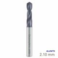 MAYKESTAG Solid Carbide Stub Drill 2.1mm Short Series DIN 6539 ALUNIT