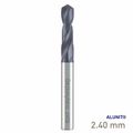 MAYKESTAG Solid Carbide Stub Drill 2.4mm Short Series DIN 6539 ALUNIT