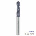 MAYKESTAG Solid Carbide Stub Drill 2.5mm Short Series DIN 6539 ALUNIT