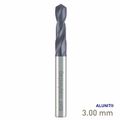 MAYKESTAG Solid Carbide Stub Drill 3mm Short Series DIN 6539 ALUNIT
