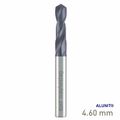MAYKESTAG Solid Carbide Stub Drill 4.6mm Short Series DIN 6539 ALUNIT