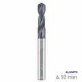 MAYKESTAG Solid Carbide Stub Drill 6.1mm Short Series DIN 6539 ALUNIT