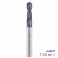 MAYKESTAG Solid Carbide Stub Drill 7.6mm Short Series DIN 6539 ALUNIT
