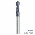 MAYKESTAG Solid Carbide Stub Drill 8.1mm Short Series DIN 6539 ALUNIT