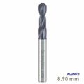 MAYKESTAG Solid Carbide Stub Drill 8.9mm Short Series DIN 6539 ALUNIT