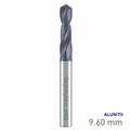 MAYKESTAG Solid Carbide Stub Drill 9.6mm Short Series DIN 6539 ALUNIT