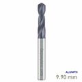 MAYKESTAG Solid Carbide Stub Drill 9.9mm Short Series DIN 6539 ALUNIT