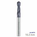 MAYKESTAG Solid Carbide Stub Drill 10.2mm Short Series DIN 6539 ALUNIT