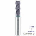 MAYKESTAG Solid Carbide Corner Radius End Mill 12mm R2 Speedcut Universal ALUNIT-S