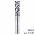 MAYKESTAG Speedcut 4.0-Inox HPC Solid Carbide End Mill 3mm Long Series 4 Flute