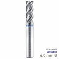 MAYKESTAG Speedcut 4.0-Inox HPC Solid Carbide End Mill 6mm Long Series 4 Flute