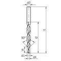 MAYKESTAG HSS Subland Drill M8 15 x 8.4mm DIN 8374 RN-Fine 90&deg; Steamed