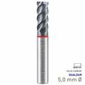 MAYKESTAG Speedcut 4.0 Ultra Hard Steel 50-65 HRC DUALDUR HPC End Mill 5mm Long Series 4 Flute