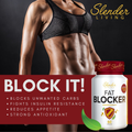 Slender Living Fat Blocker - Weight Loss Support (60 Capsules)