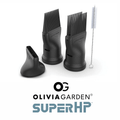 Olivia Garden SuperHP Comb Attachments & Cleaning Brush