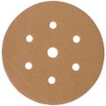 Gold Disc (50 Pieces) 120 Grit 150mm X 6+1 Holes Hook And Loop