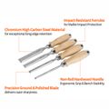 Jorgensen 4pc Wood Chisels Set Incl. 1/4'/ 1/2&rdquo; / 3/4' / 1&rdquo; Chisel