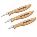 Jorgensen 3pc Whittling Knife Set Incl. 1-1/4' / 1-1/2'/1-3/4' Knives