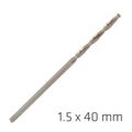 ALPEN Pro Hss 1.5mm Drill Din 338 Rn 135 Split Point Plastic Wallet (