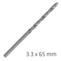 ALPEN Pro Hss 3.3mm Drill Din 338 Rn 135 Split Point Plastic Wallet (