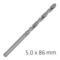 ALPEN Pro Hss 5mm Drill Din 338 Rn 135 Split Point Plastic Wallet (1