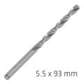 ALPEN Pro Hss 5.5mm Drill Din 338 Rn 135 Split Point Plastic Wallet (