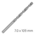 ALPEN Pro Hss 7mm Drill Din 338 Rn 135 Split Point Plastic Wallet