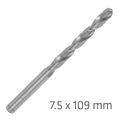 ALPEN Pro Hss 7.5mm Drill Din 338 Rn 135 Split Point Plastic Wallet