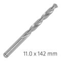 ALPEN Pro Hss 11mm Drill Din 338 Rn 135 Split Point Plastic Wallet