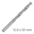 ALPEN Pro Hss 12mm Drill Din 338 Rn 135 Split Point Plastic Wallet