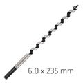 Wood Auger Drill Bit 6 X 235mm