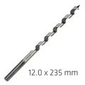 Wood Auger Drill Bit 12x 235mm