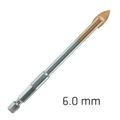 Glass And Tile Drill Bit 6mm