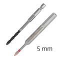 5.0mm Porcelain & Concrete C Protector Drill Bit Set Tile