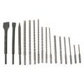Force X Sds-plus Kit16 16 Pcs. Drills 110mm 5-6 160mm 6-8-10-12 210m