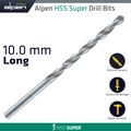 Hss Super Drill Bit Long 10 X 184mm Pouch