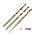 Hss Sprint Master 2.8mm X3 Sleeved Din338 ALPEN Drill Bit