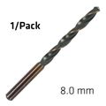 Hss Sprint Master 8.0mm X1 Sleeved Din338 ALPEN Drill Bit