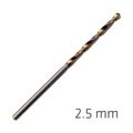 Hss Sprint Master 2.5mm 10-pack Hang Tag Din 338 ALPEN Drill Bits