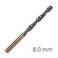 Hss Sprint Master 8.0mm 10-pack Hang Tag Din 338 ALPEN Drill Bits