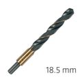 Hss Sprint Master 18.5mm Red Shank 12.5mm X1 Sleeved Din338 ALPEN Dril