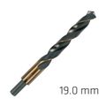 Hss Sprint Master 19.0mm Red Shank 12.5mm X1 Sleeved Din338 ALPEN Dril
