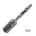 ALPEN Combination Tap Plw M4 1/4" Shank
