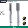 Hss Hand Tap Set Imperial G 1/4" Pouched