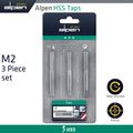 Hand Tap Set In Pouch M2 Hss 0.5mm Pitch