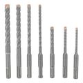 Force X Sds-plus Set Km7 7 Pcs. 5.0/ 6.0/ 8.0 Mm X 110 And 6.0/ 8.0/ 1